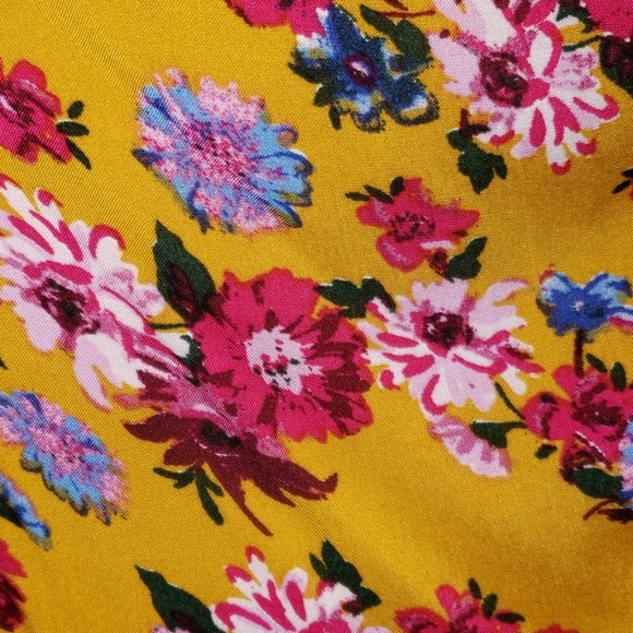 Gold Kimomo with Flower Pattern sz. S-M *NWoT* - Picture 7 of 7